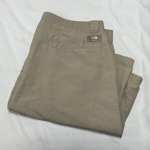 The North Face Shorts Mens 36 Nylon Tan Utility Hybrid Trail Outdoor Gorpcore